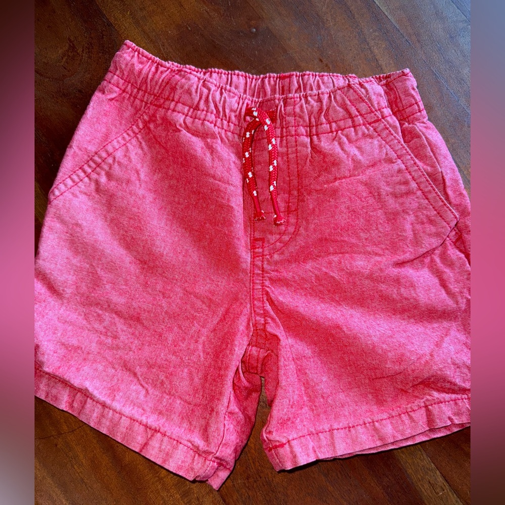 Cat & Jack 2t red shorts
